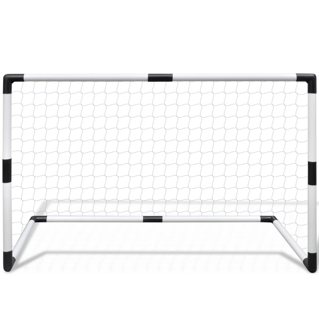 Mini Soccer Goals Post Net 2 pcs for Kids 91.5 x 48 x 61 cm